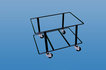 Onderstel winkelmand draagbaar