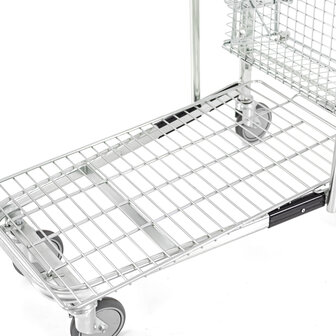 ZB shopping cart collapsible basket