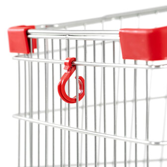 ZB shopping cart 212 with anti theft bottom