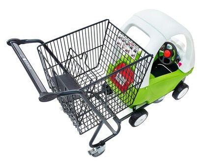 Kids Shopping Cart with Steering Car &ndash; ZB Funmobile 110L