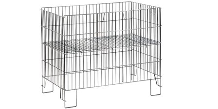 Dump basket 55 x 95 x 80 cm galvanized