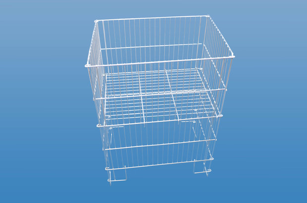 Dump basket 55 x 40 x 80 cm galvanized