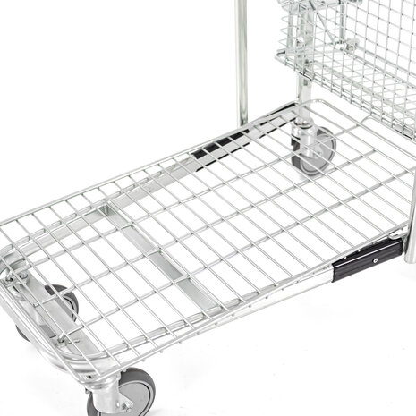ZB shopping cart collapsible basket