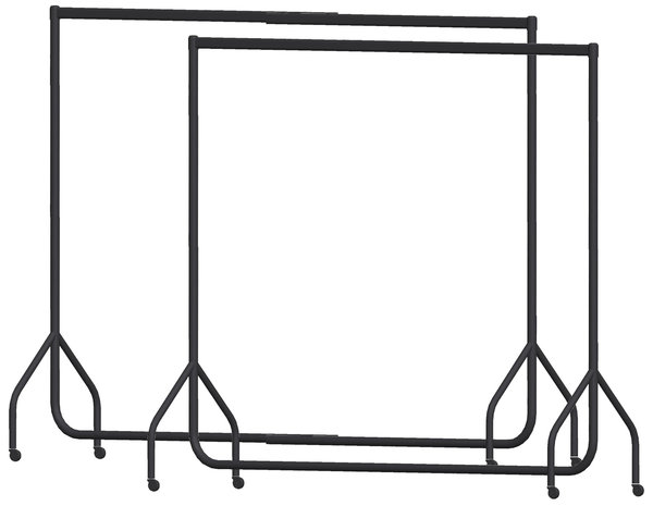 Clothes rack standard 150 cm high