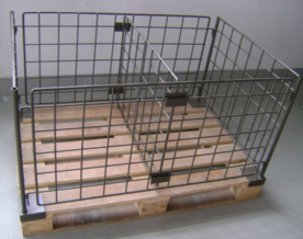 Separatie voor pallet omranding 120x80x59cm