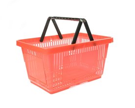 Winkelmand 28 liter Rood